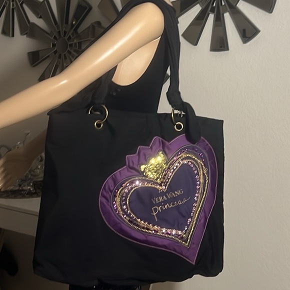 New ( VERA WANG PRINCESS ) ladies Sequins handmade purse( Totes) - Picture 3 of 17